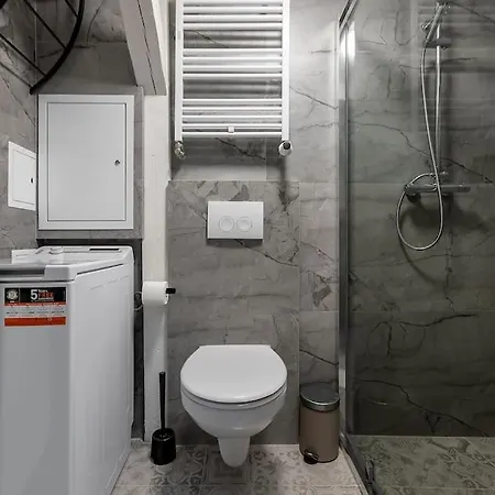 Apartment Niebiesko-bialy Apartament Poznan